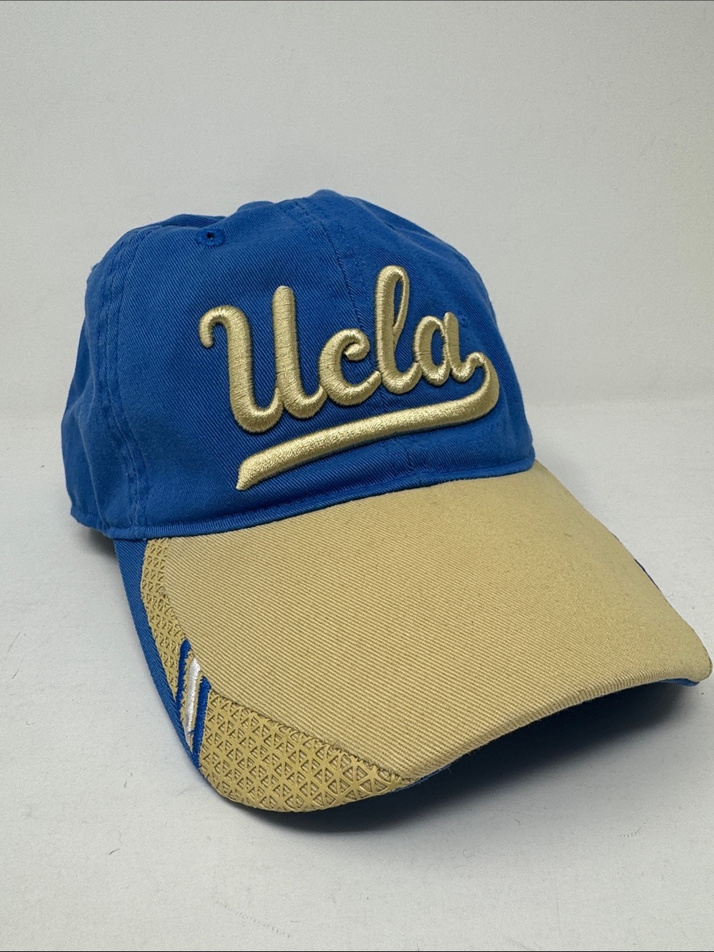 adidas UCLA Blue and Gold Logo Baseball Cap - adjustable
